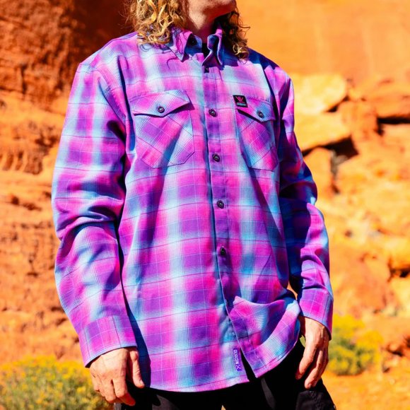 DIXXON x SHREDDY Collab SHREDDY V6 2023 Limited Edition Men's Flannel Shirt 3XL - Picture 5 of 9